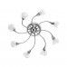 Потолочный светильник Ideal lux Tender Pl8 Trasparente 004211 Потолочный светильник Ideal lux Tender Pl8 Trasparente 004211