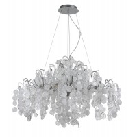 Люстра подвесная Crystal Lux TENERIFE SP9 SILVER