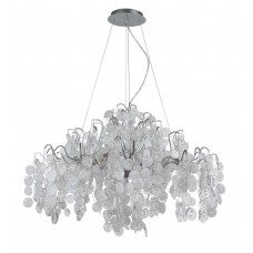 Люстра подвесная Crystal Lux TENERIFE SP9 SILVER