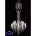 Подвесная люстра хрустальная ArtGlass THEODORA XXIV