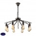 Люстра подвесная Toplight Kristen TL1181H-08BK