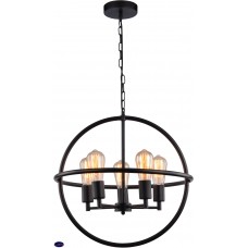 Люстра подвесная Toplight Alayna TL1188H-05BK