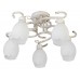Люстра потолочная Toplight Loretta TL7360X-05WG