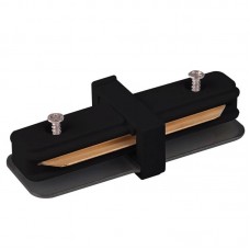Соединитель для однофазной шины Elektrostandard TRC-1-1-I-BK / Коннектор прямой для однофазного шинопровода (черный)