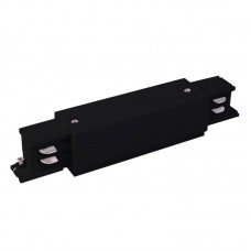 Соединитель для трехфазной шины Elektrostandard TRC-1-3-I-BK / Коннектор прямой для трехфазного шинопровода (черный)