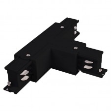 Соединитель для трехфазной шины Elektrostandard TRC-1-3-TR-BK / Коннектор Т-образный для трехфазного шинопровода правый (черный)