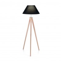 Торшер Ideal lux Tridente Pt1 Nero 146331