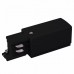 Подвод питания для трехфазной шины Elektrostandard TRP-1-3-L-BK / Ввод питания левый для трехфазного шинопровода (черный)