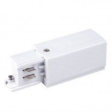 Подвод питания для трехфазной шины Elektrostandard TRP-1-3-L-WH левый