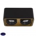 Накладной светодиодный светильник LeDron TUBING 2 Black Gold