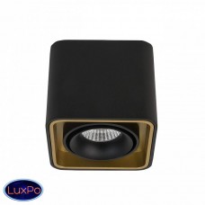 Накладной светодиодный светильник LeDron TUBING Black Gold