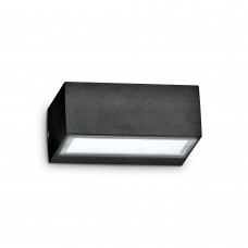 Светильник уличный настенный Ideal lux Twin Ap1 Nero 115375