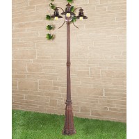 Уличный столб Elektrostandard Talli F/3 GL 3002F/3 брауни a038486 Уличный столб Elektrostandard Talli F/3 GL 3002F/3 брауни a038486