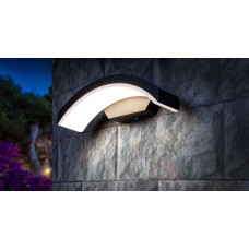 Настенный уличный светильник Elektrostandard Techno 1671 LED Asteria D черный a035817