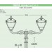 Столб уличный Fumagalli TABOR ADAM/SIMON 2L U33.205.M20.WXE27