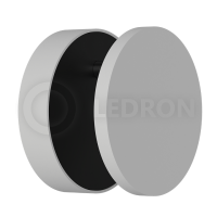 Светильник настенный светодиодный LeDron UFO G2 WHITE/BLACK