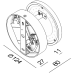 Светильник настенный светодиодный LeDron UFO G2 WHITE