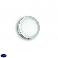Светильник настенно-потолочный светодиодный Ideal lux Universal Ap1 12W Round Cromo 141404 Светильник настенно-потолочный светодиодный Ideal lux Universal Ap1 12W Round Cromo 141404