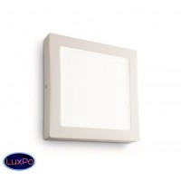 Светильник настенно-потолочный светодиодный Ideal lux Universal Ap1 18W Square Bianco 138640 Светильник настенно-потолочный светодиодный Ideal lux Universal Ap1 18W Square Bianco 138640