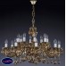 Подвесная люстра хрустальная ArtGlass VIKTORIE COLOR