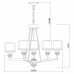 Люстра подвесная Vele Luce Lotus VL1053L05