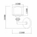 Бра Vele Luce Lotus VL1053W01