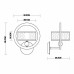 Бра Vele Luce Umberto VL1245W01