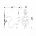 Бра Vele Luce Miramare VL1286W01