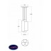 Светильник подвесной Vele Luce Miele VL2092P03