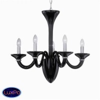 Подвесная люстра Ideal lux White Lady Sp5 Nero 020501