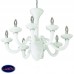 Подвесная люстра Ideal lux White Lady Sp8 Bianco 019390