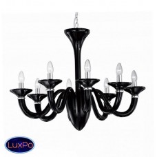 Подвесная люстра Ideal lux White Lady Sp8 Nero 020518 Подвесная люстра Ideal lux White Lady Sp8 Nero 020518