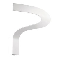 Светильник настенный светодиодный Ideal lux Why Ap1 Bianco 116938