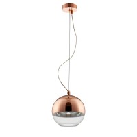 Светильник подвесной Crystal Lux WOODY SP1 D200 COPPER Светильник подвесной Crystal Lux WOODY SP1 D200 COPPER
