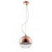 Светильник подвесной Crystal Lux WOODY SP1 D200 COPPER