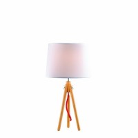 Лампа настольная Ideal lux York Tl1 Small Wood 089782