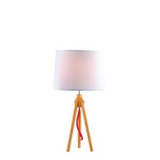 Лампа настольная Ideal lux York Tl1 Small Wood 089782