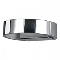 Светильник настенный светодиодный Ideal lux Zed Ap1 Round Cromo 115184