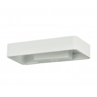 Светильник настенный светодиодный Ideal lux Zed Ap1 Square Bianco 115191