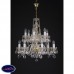 Подвесная люстра хрустальная ArtGlass ZITA XII