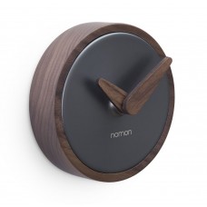 Настенные часы Nomon Atomo Pared Graphite (корпус - орех/основание - графит/стрелки - орех). D=10см, H=10,5см Настенные часы Nomon Atomo Pared Graphite (корпус - орех/основание - графит/стрелки - орех). D=10см, H=10,5см