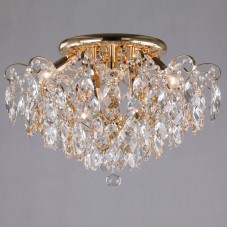 Люстра Eurosvet 10081/6 золото/прозрачный хрусталь Strotskis Crystal Люстра Eurosvet 10081/6 золото/прозрачный хрусталь Strotskis Crystal