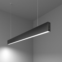 Линейный светодиодный подвесной односторонний светильник Elektrostandard 101-200-30-103 черный a042950
