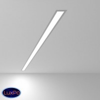 Линейный светодиодный встраиваемый светильник Elektrostandard 101-300-128 матовое серебро a041461