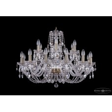 Люстра подвесная Bohemia Crystal 1406 1406/12+6/300/Pa Люстра подвесная Bohemia Crystal 1406 1406/12+6/300/Pa