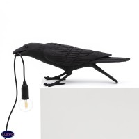                                                                  Настольная лампа Seletti                                        <span>Bird Black Playing</span>                  