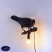                                                                  Настенный светильник Seletti                                        <span>Bird Lamp Black Looking Right</span>                  