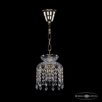Светильник подвесной хрустальный Bohemia Crystal 14781/15 G Drops