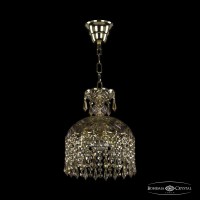Светильник подвесной хрустальный Bohemia Crystal 14781/22 G Drops M801