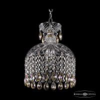 Светильник подвесной хрустальный Bohemia Crystal 14781/22 Ni K801